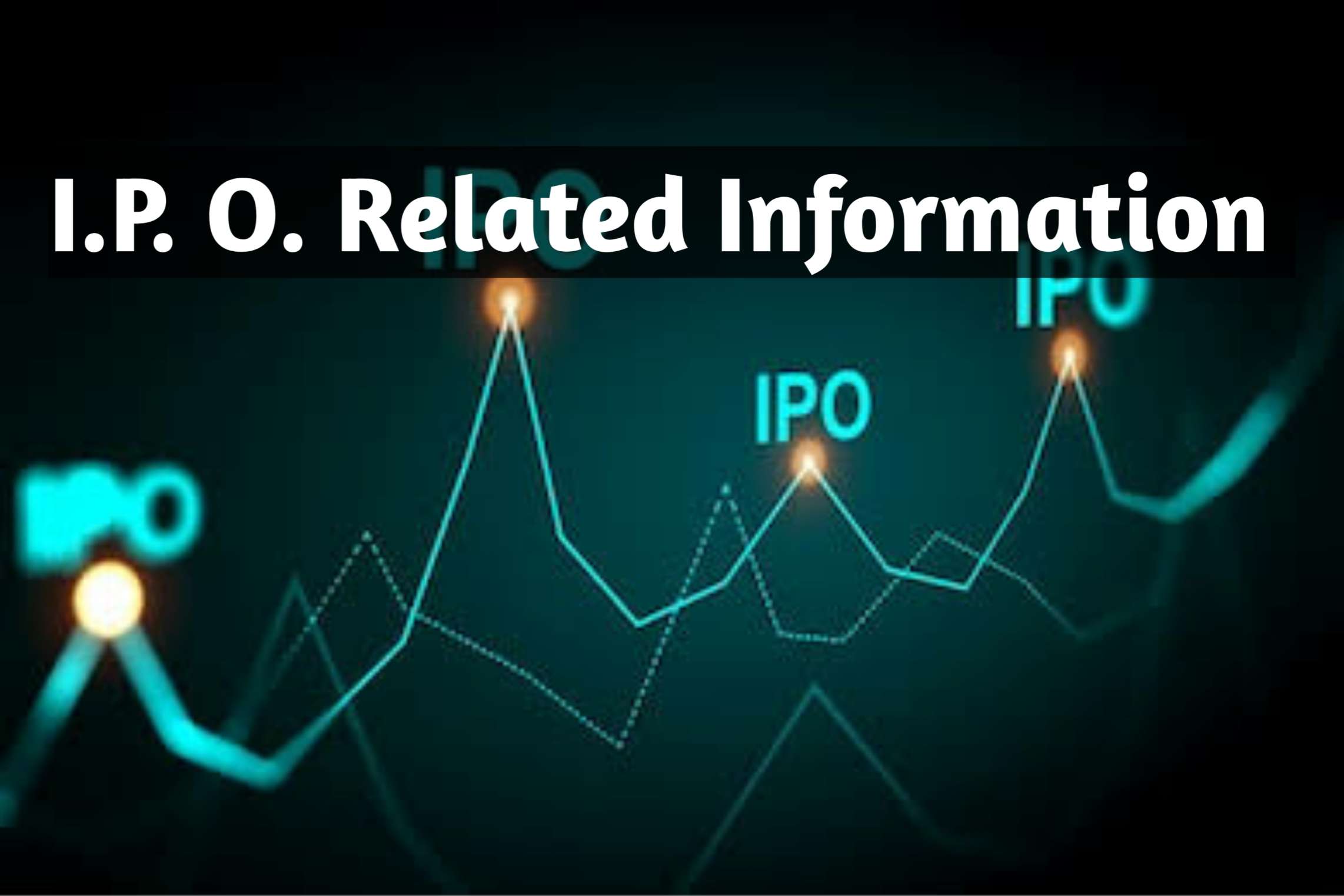 IPO RELATED INFORMATION