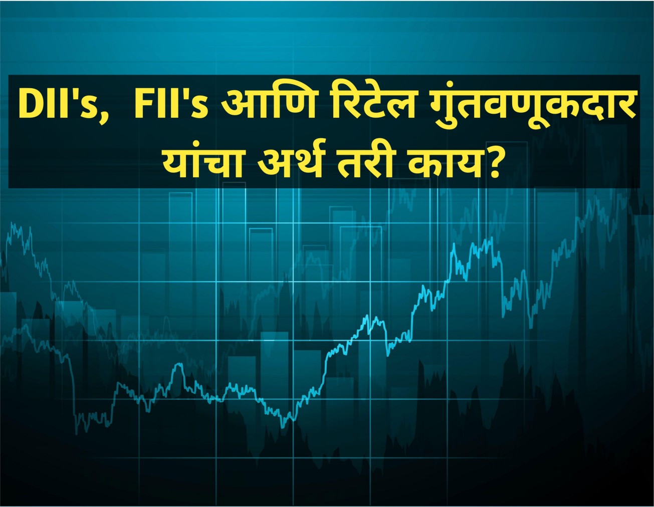 DII’s, FII’s आणि रिटेल गुंतवणूकदार यांचा अर्थ तरी काय?